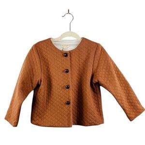 Suoak custom little girls quilted jacket NEW